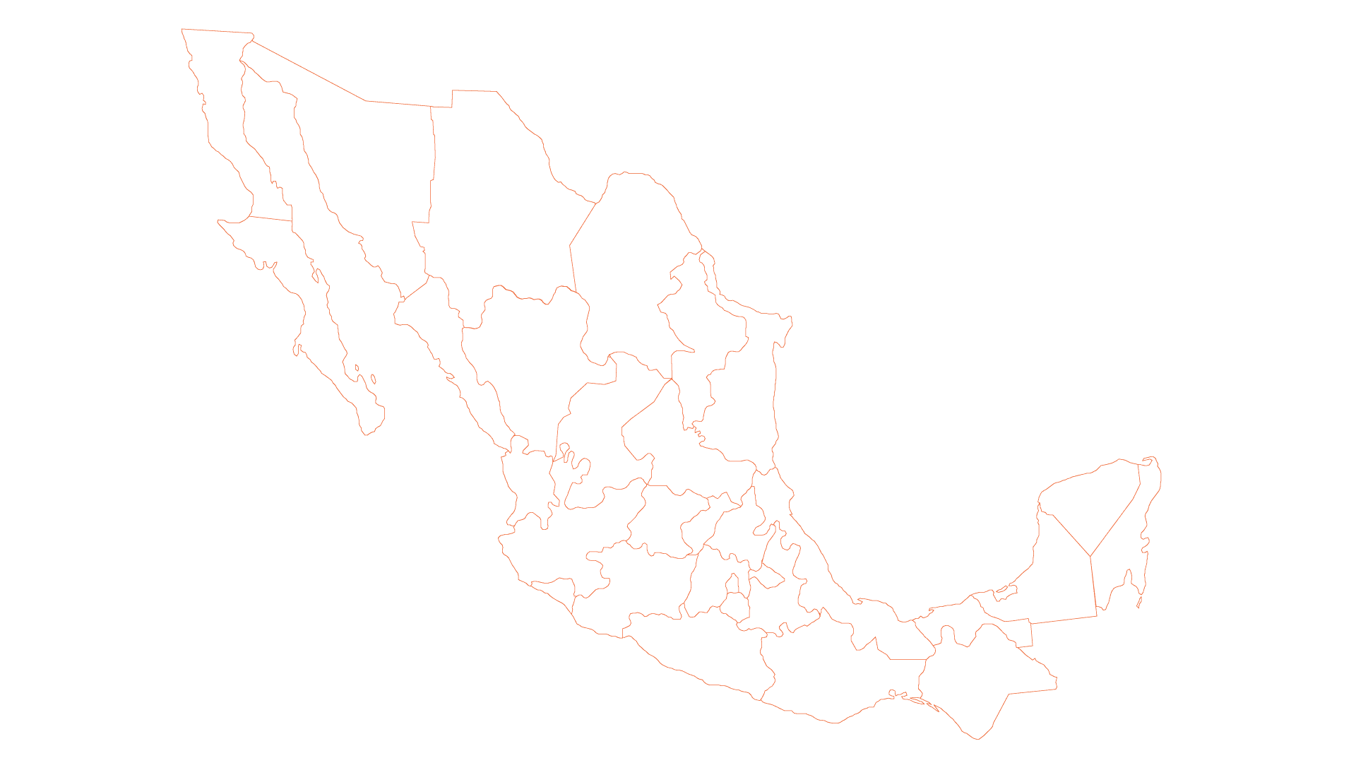 Mapa de México - Puntos de venta Estericide